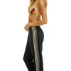 Sweatpants | Aviator Nation 5 STRIPE SWEATPANTS - CHARCOAL // GREY CHARCOAL//GREY