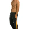 Sweatpants | Aviator Nation 5 STRIPE SWEATPANTS - CHARCOAL