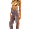Sweatpants | Aviator Nation 5 STRIPE SWEATPANTS - FADED MOCHA FADEDMOCHA