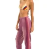 Sweatpants | Aviator Nation 5 STRIPE SWEATPANTS - FADED BERRY FADEDBERRY