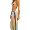 Sweatpants | Aviator Nation 5 STRIPE SWEATPANTS - SAND // USA SAND//USA