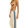 Sweatpants | Aviator Nation 5 STRIPE SWEATPANTS - VINTAGE WHITE // USA VINTAGEWHITE//USA