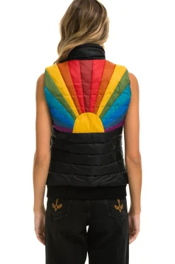 Vests | Aviator Nation SUNBURST VEST - BLACK