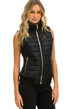 Vests | Aviator Nation SUNBURST VEST - BLACK
