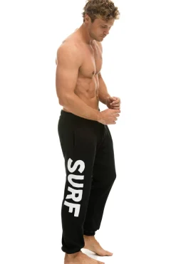 Sweatpants | Aviator Nation SURF MENS SWEATPANTS - BLACK