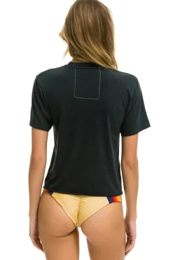 Boyfriend Tees | Tees | Aviator Nation SURF NAKED BOYFRIEND TEE - CHARCOAL