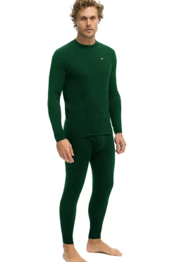 Base Layers | Aviator Nation THERMAL BASE LAYER BOTTOM - FOREST