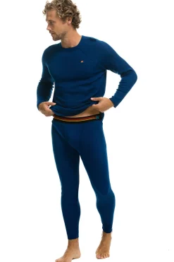 Base Layers | Aviator Nation THERMAL BASE LAYER BOTTOM - ROYAL