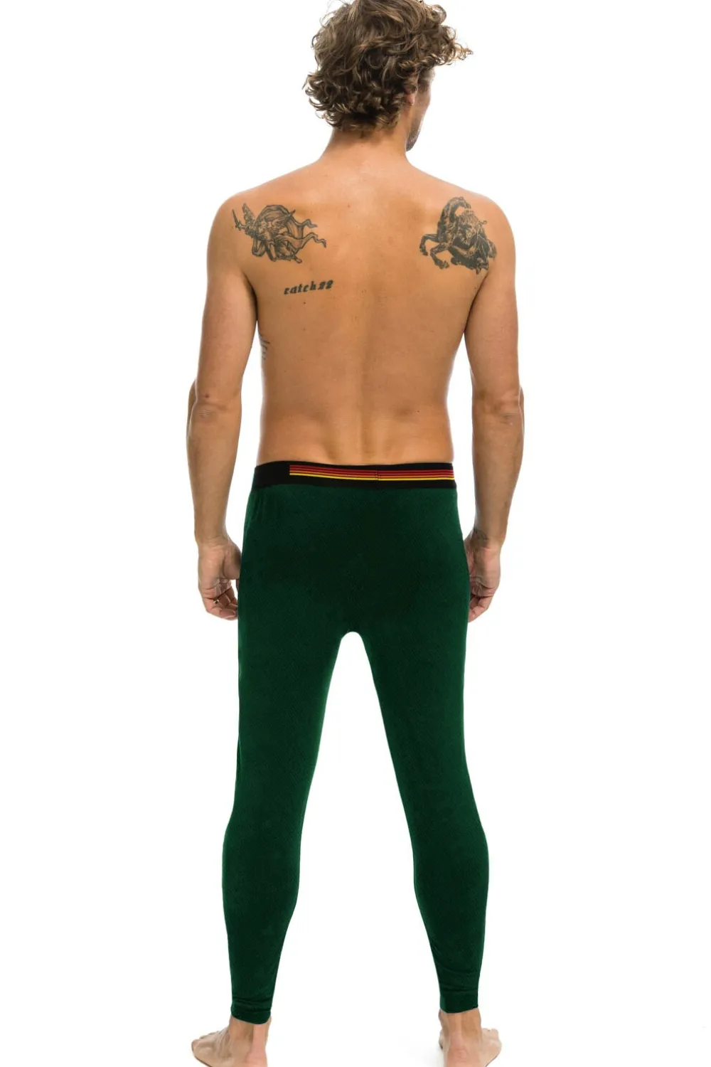 Base Layers | Aviator Nation THERMAL BASE LAYER BOTTOM - FOREST