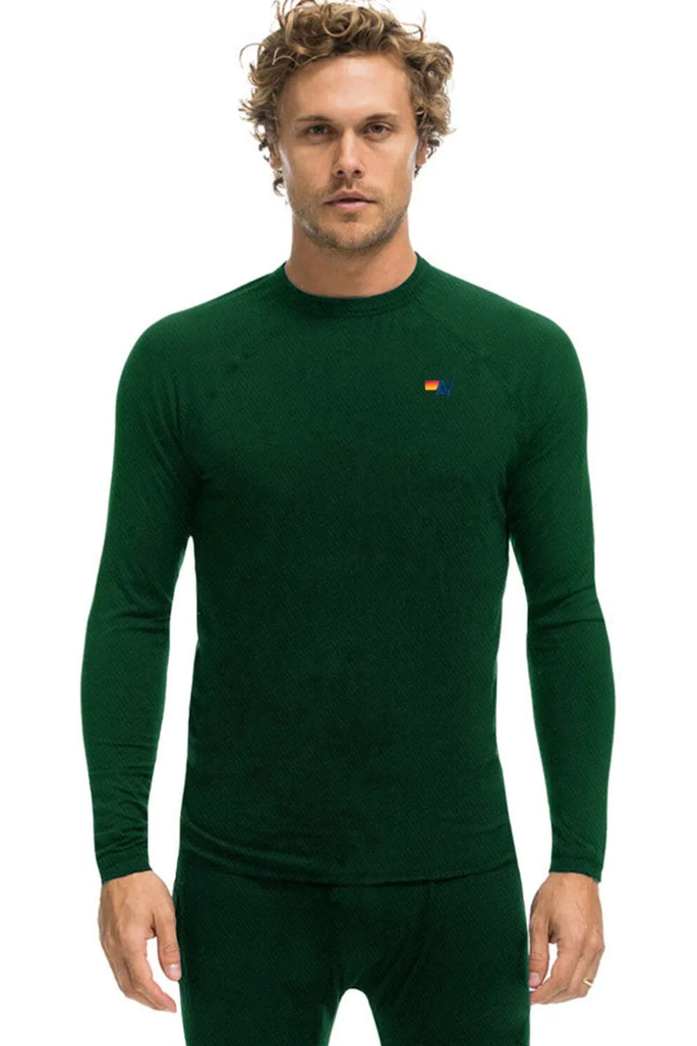 Base Layers | Aviator Nation THERMAL BASE LAYER TOP - FOREST