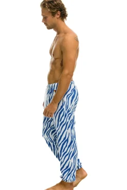 Sweatpants | Aviator Nation TIGER SWEATPANTS - BLUE TIGER BLUETIGER