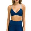 Activewear | Activewear | Aviator Nation TRIANGLE ADJUSTABLE WOMENS SPORTS BRA - ROYAL