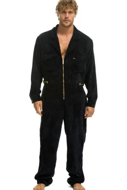 Flight Suits | Flight Suits | Aviator Nation UNISEX CORDUROY FLIGHT SUIT - NAVY