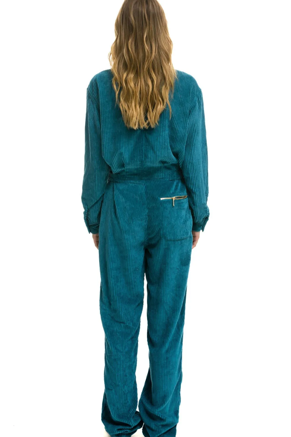 Flight Suits | Flight Suits | Aviator Nation UNISEX CORDUROY FLIGHT SUIT - CAPRI