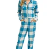 Flight Suits | Flight Suits | Aviator Nation UNISEX PLAID FLIGHT SUIT - SKY PLAID SKYPLAID
