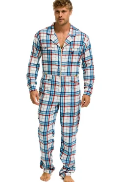 Flight Suits | Flight Suits | Aviator Nation UNISEX PLAID FLIGHT SUIT - MONTAUK PLAID MONTAUKPLAID