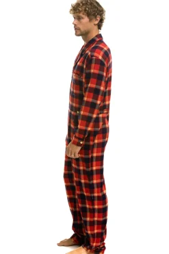 Flight Suits | Flight Suits | Aviator Nation UNISEX PLAID FLIGHT SUIT - RUGBY PLAID RUGBYPLAID