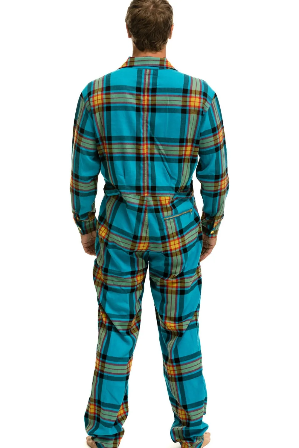 Flight Suits | Flight Suits | Aviator Nation UNISEX PLAID FLIGHT SUIT - JACKSON PLAID JACKSONPLAID