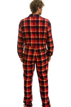 Flight Suits | Flight Suits | Aviator Nation UNISEX PLAID FLIGHT SUIT - RUGBY PLAID RUGBYPLAID