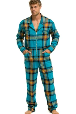 Flight Suits | Flight Suits | Aviator Nation UNISEX PLAID FLIGHT SUIT - JACKSON PLAID JACKSONPLAID