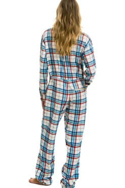 Flight Suits | Flight Suits | Aviator Nation UNISEX PLAID FLIGHT SUIT - MONTAUK PLAID MONTAUKPLAID