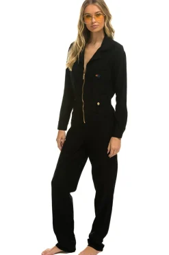 Flight Suits | Flight Suits | Aviator Nation UNISEX TWILL FLIGHT SUIT - BLACK