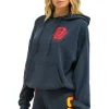 Hoodies | Collab Merchandise | Aviator Nation UNIVERSITY OF OKLAHOMA PULLOVER HOODIE RELAXED - CHARCOAL