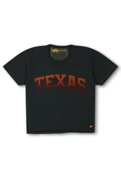 Collab Merchandise | Collab Merchandise | Aviator Nation UNIVERSITY OF TEXAS BOLT BOYFRIEND TEE - CHARCOAL