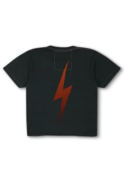 Collab Merchandise | Collab Merchandise | Aviator Nation UNIVERSITY OF TEXAS BOLT BOYFRIEND TEE - CHARCOAL