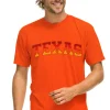 Collab Merchandise | Collab Merchandise | Aviator Nation UNIVERSITY OF TEXAS CREW TEE SHIRT - ORANGE