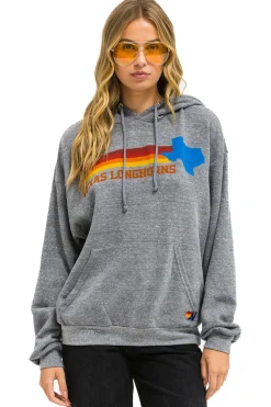 Hoodies | Collab Merchandise | Aviator Nation UNIVERSITY OF TEXAS STATE LOGO PULLOVER HOODIE RELAXED - HEATHER
