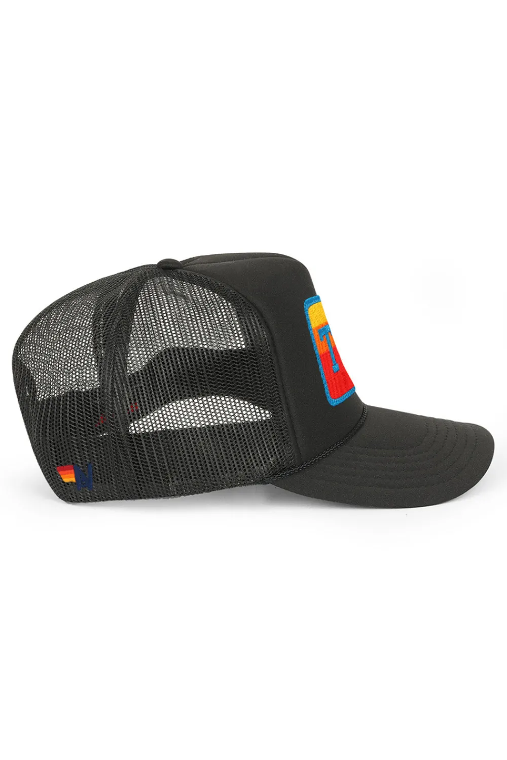Collab Merchandise | Collab Merchandise | Aviator Nation UNIVERSITY OF TEXAS VINTAGE LOW RISE TRUCKER - BLACK
