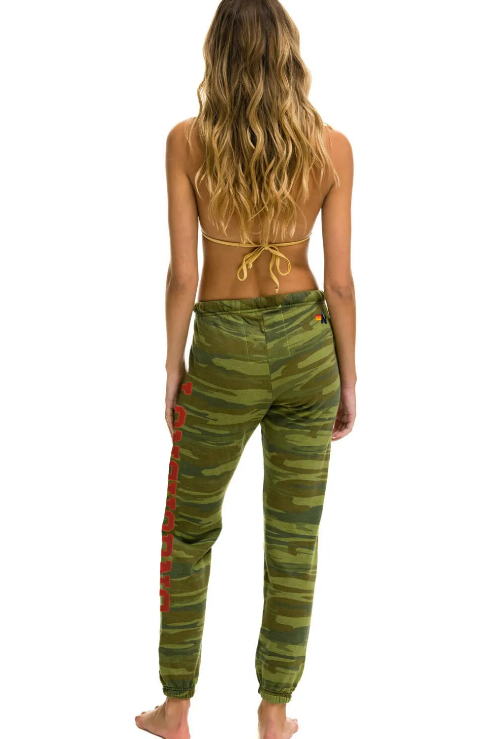 Collab Merchandise | Collab Merchandise | Aviator Nation UNIVERSITY OF TEXAS WOMENS SWEATPANTS - CAMO