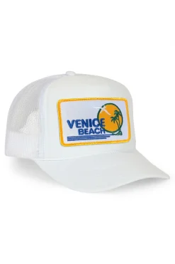 Trucker Hats | Trucker Hats | Aviator Nation VENICE BEACH VINTAGE TRUCKER HAT