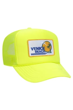 Trucker Hats | Trucker Hats | Aviator Nation VENICE BEACH VINTAGE TRUCKER HAT
