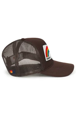 Trucker Hats | Trucker Hats | Aviator Nation VENICE RAINBOW TRUCKER HAT