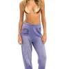 Sweatpants | Aviator Nation VENICE SURFER SWEATPANTS - FADED GRAPE FADEDGRAPE