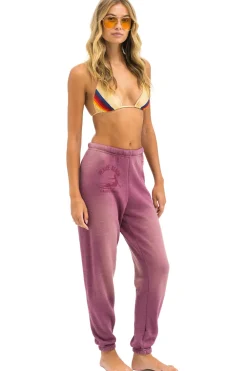 Sweatpants | Aviator Nation VENICE SURFER SWEATPANTS - FADED BERRY FADEDBERRY