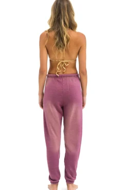 Sweatpants | Aviator Nation VENICE SURFER SWEATPANTS - FADED BERRY FADEDBERRY