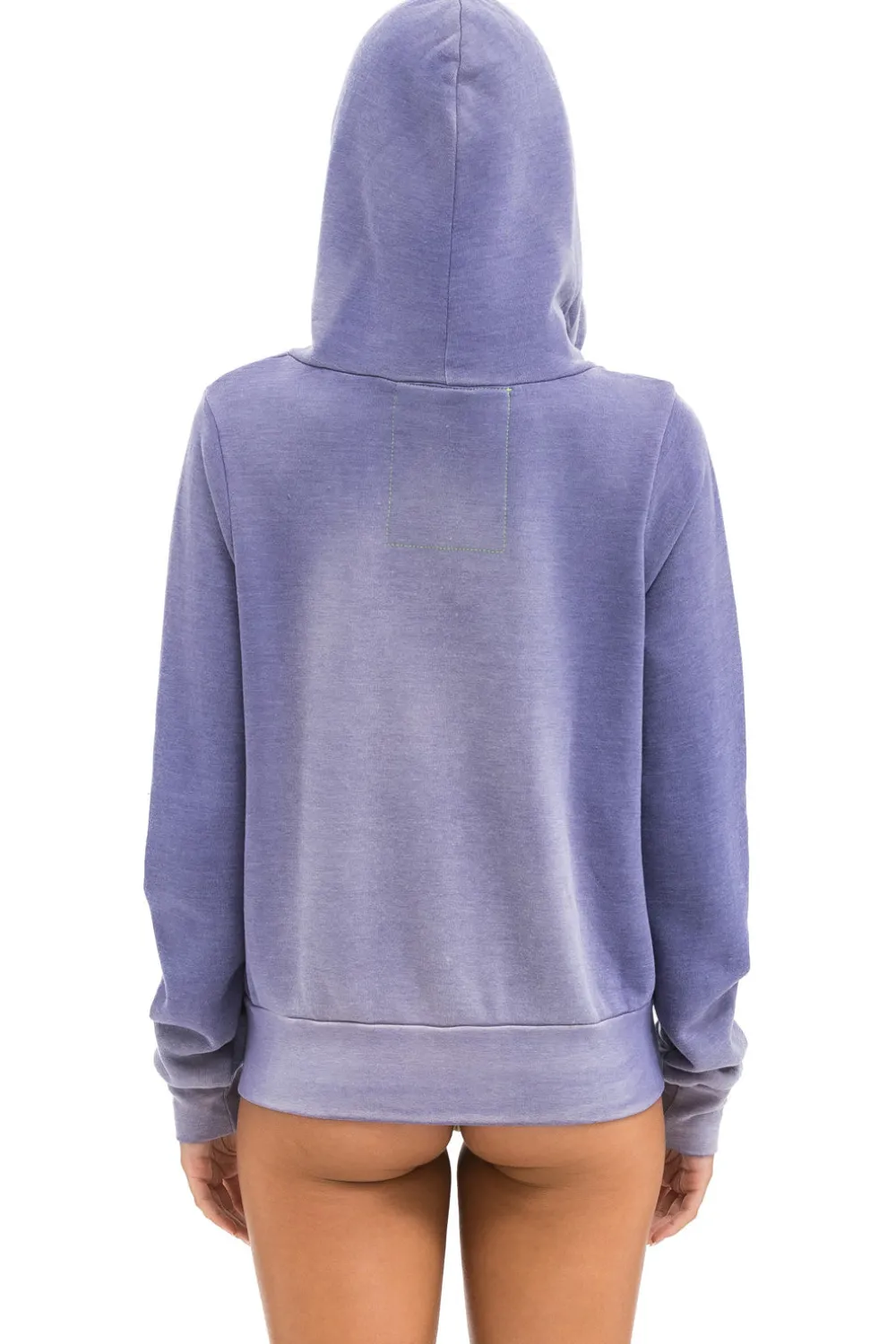 Hoodies | Hoodies | Aviator Nation VENICE SURFER ZIP HOODIE - FADED GRAPE FADEDGRAPE