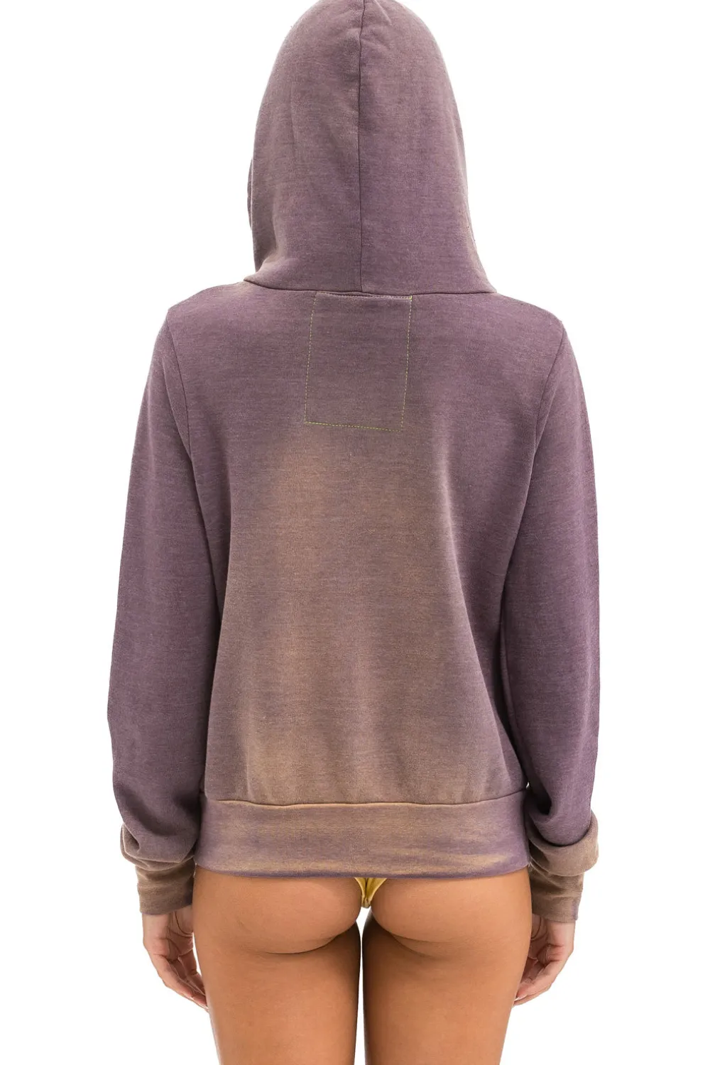 Hoodies | Hoodies | Aviator Nation VENICE SURFER ZIP HOODIE - FADED MOCHA FADEDMOCHA