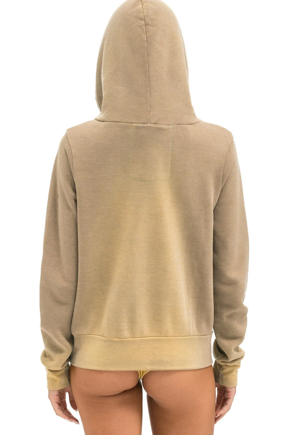 Hoodies | Hoodies | Aviator Nation VENICE SURFER ZIP HOODIE - FADED TAN FADEDTAN