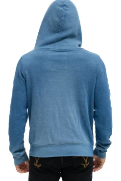 Hoodies | Hoodies | Aviator Nation VENICE SURFER ZIP HOODIE - FADED WATER FADEDWATER