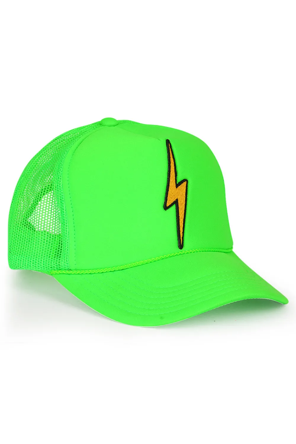 Trucker Hats | Trucker Hats | Aviator Nation VINTAGE BOLT TRUCKER HAT theperfectpairing!Allofourproductsgothroughanintensebreaking-downprocessthatgivesthemavintagefeelyou'lllovebecauseit'sbrokeninfromdayoneofwearingit.Allofourhatsareadjustable!