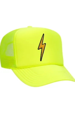 Trucker Hats | Trucker Hats | Aviator Nation VINTAGE BOLT TRUCKER HAT theperfectpairing!Allofourproductsgothroughanintensebreaking-downprocessthatgivesthemavintagefeelyou'lllovebecauseit'sbrokeninfromdayoneofwearingit.Allofourhatsareadjustable!