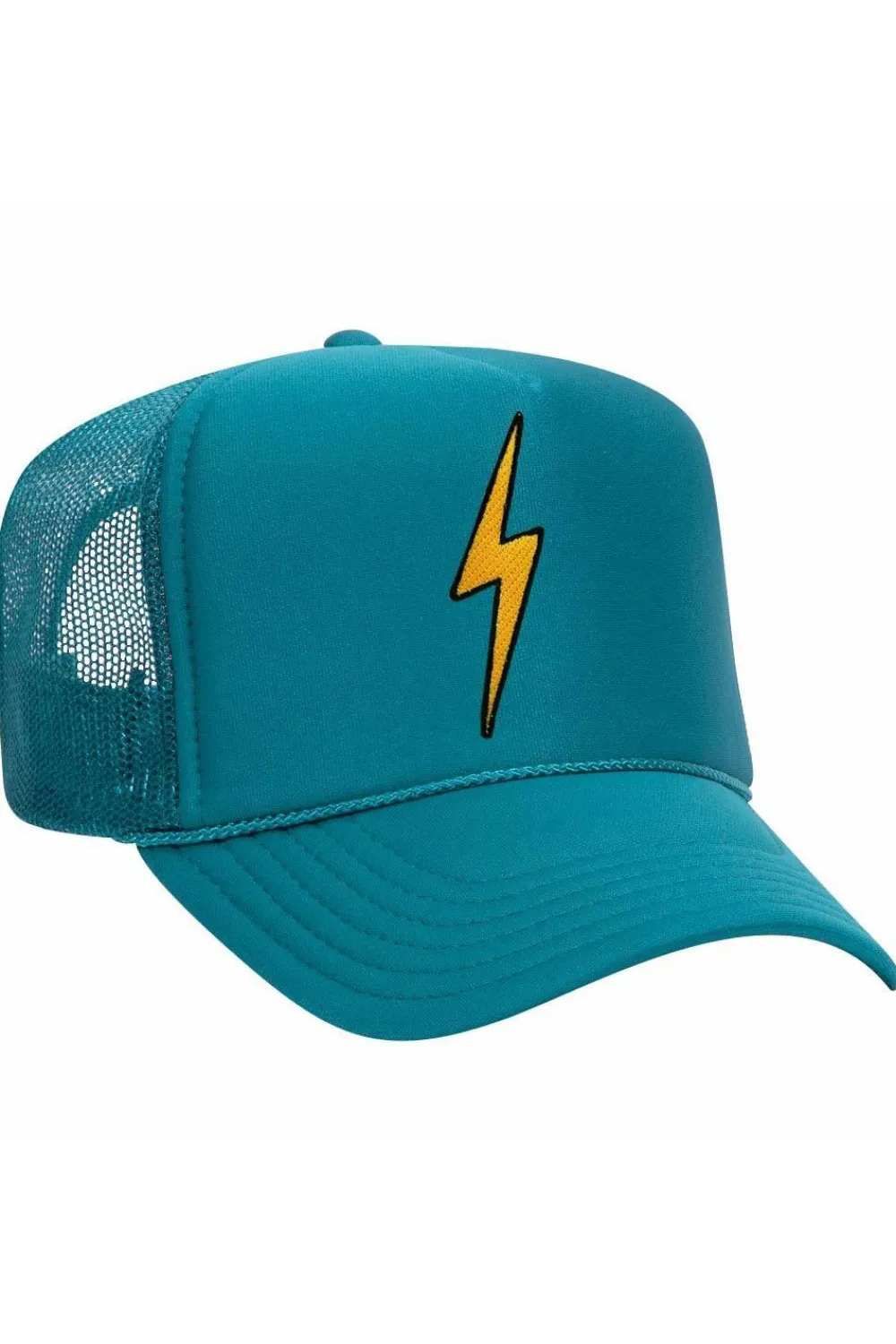 Trucker Hats | Trucker Hats | Aviator Nation VINTAGE BOLT TRUCKER HAT theperfectpairing!Allofourproductsgothroughanintensebreaking-downprocessthatgivesthemavintagefeelyou'lllovebecauseit'sbrokeninfromdayoneofwearingit.Allofourhatsareadjustable!