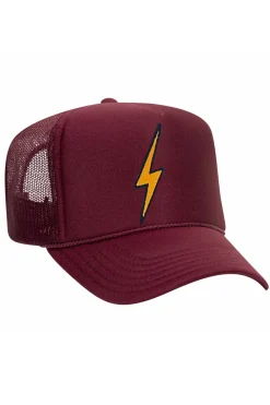 Trucker Hats | Trucker Hats | Aviator Nation VINTAGE BOLT TRUCKER HAT theperfectpairing!Allofourproductsgothroughanintensebreaking-downprocessthatgivesthemavintagefeelyou'lllovebecauseit'sbrokeninfromdayoneofwearingit.Allofourhatsareadjustable!