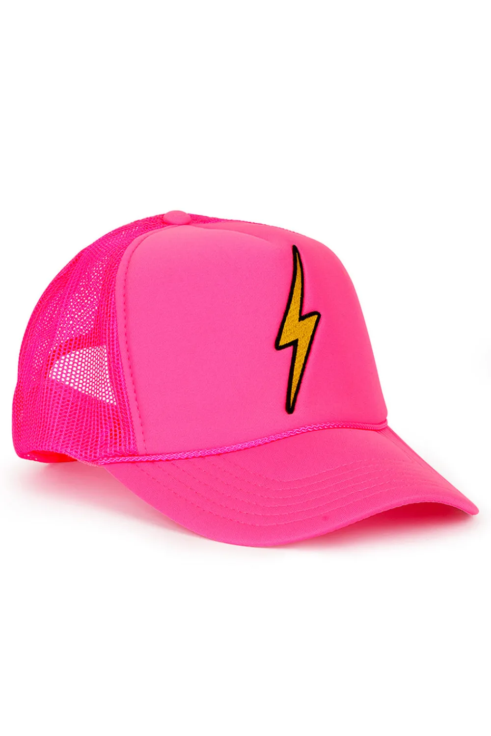 Trucker Hats | Trucker Hats | Aviator Nation VINTAGE BOLT TRUCKER HAT theperfectpairing!Allofourproductsgothroughanintensebreaking-downprocessthatgivesthemavintagefeelyou'lllovebecauseit'sbrokeninfromdayoneofwearingit.Allofourhatsareadjustable!