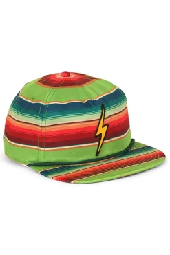 Trucker Hats | Trucker Hats | Aviator Nation VINTAGE BOLT TWILL LOW-RISE TULUM TRUCKER HAT - JUNGLE GREEN JUNGLEGREEN