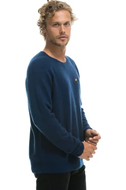 Sweatshirts | Aviator Nation VINTAGE CABIN 2 UNISEX CASHMERE SWEATER - MIDNIGHT